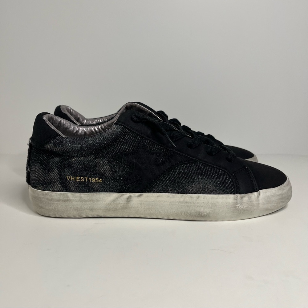 Vintage Havana Black and Silver Sneakers